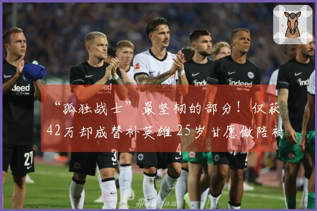 “孤独战士”最坚韧的部分！仅获42万却成替补英雄 25岁甘愿做陪衬